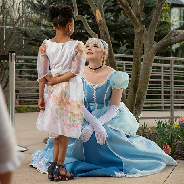 Cinderella will crown your little royal the Cinderella of the ball with the help of The Princess Party Co.