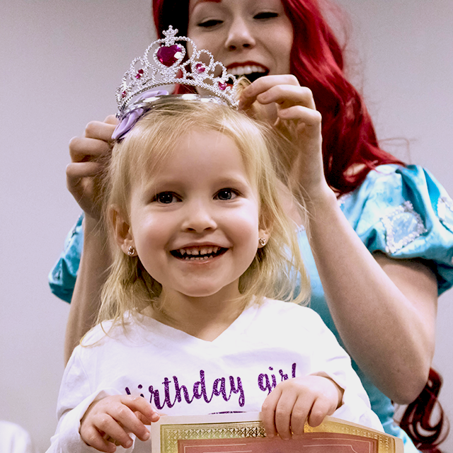 The Little Mermaid will crown your little royal the belle of the ball with the help of The Princess Party Co.