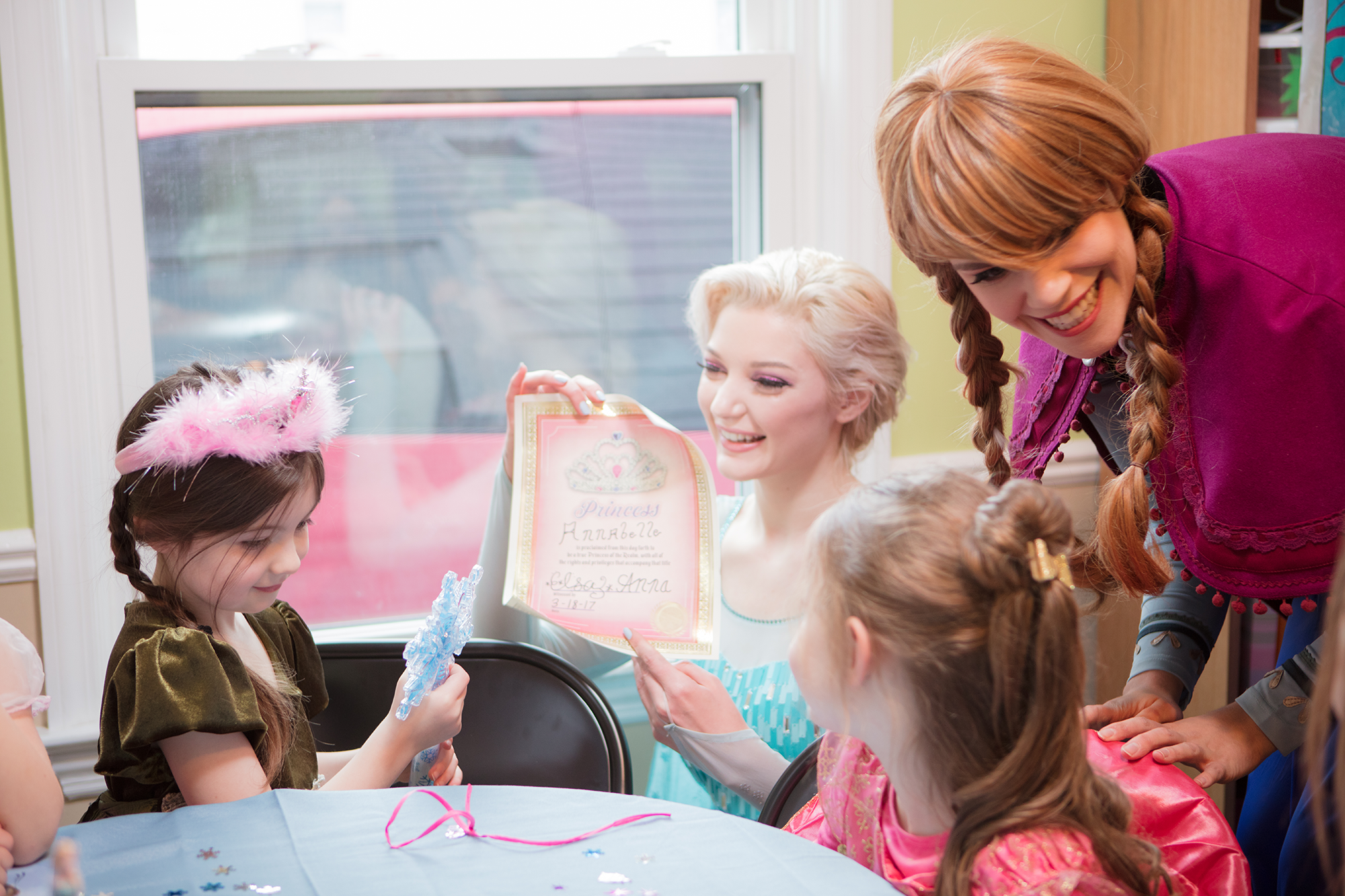 Do Princesses Bring Their Own Supplies and Props to the Party?